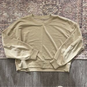 Lululemon Softstreme Perfectly Oversized Cropped Crew